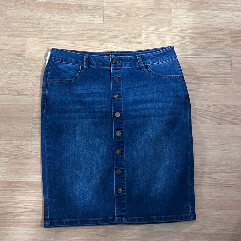 Y2k denim skirt